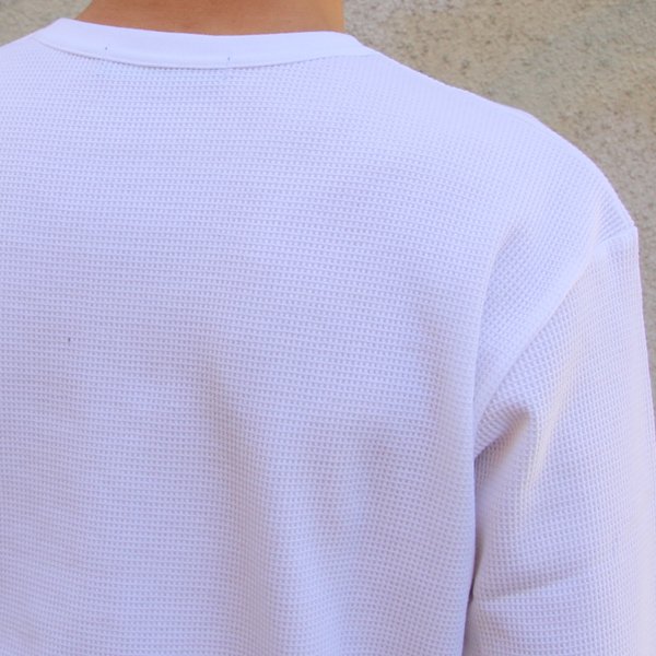 画像19: 度詰ワッフル クルーネック ロングフィンガーホール LS【MADE IN JAPAN】『日本製』/ Upscape Audience