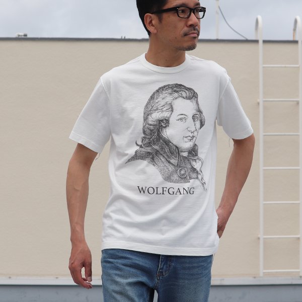 画像3: 16/1吊編天竺 Wolfgang プリント 半袖 Tee【MADE IN TOKYO】『東京製』/ Upscape Audience