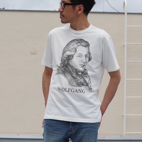 画像4: 16/1吊編天竺 Wolfgang プリント 半袖 Tee【MADE IN TOKYO】『東京製』/ Upscape Audience