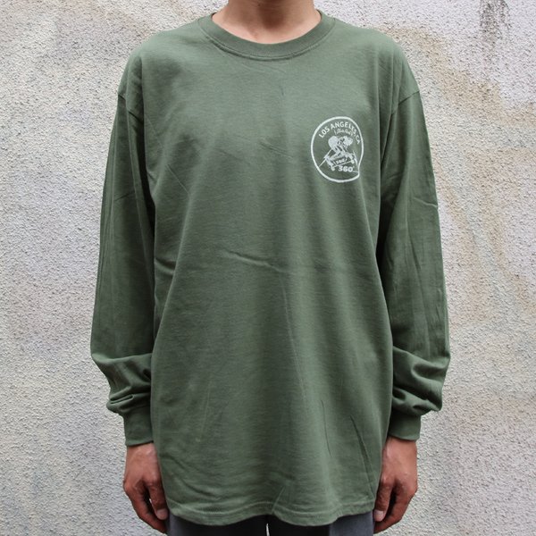 画像10: 【RE PRICE / 価格改定】360°SPORTS WEAR(スリーシックスティスポーツウェア)"LA" 6oz米綿丸胴L/S Tee/ Audience