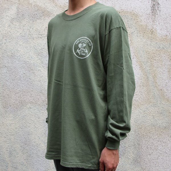 画像11: 【RE PRICE / 価格改定】360°SPORTS WEAR(スリーシックスティスポーツウェア)"LA" 6oz米綿丸胴L/S Tee/ Audience