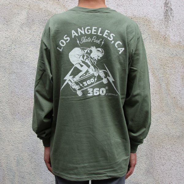 画像13: 【RE PRICE / 価格改定】360°SPORTS WEAR(スリーシックスティスポーツウェア)"LA" 6oz米綿丸胴L/S Tee/ Audience
