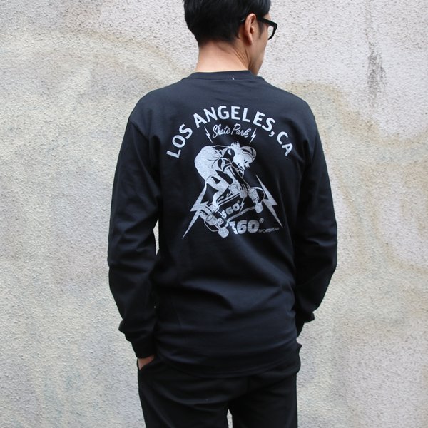 画像9: 【RE PRICE / 価格改定】360°SPORTS WEAR(スリーシックスティスポーツウェア)"LA" 6oz米綿丸胴L/S Tee/ Audience