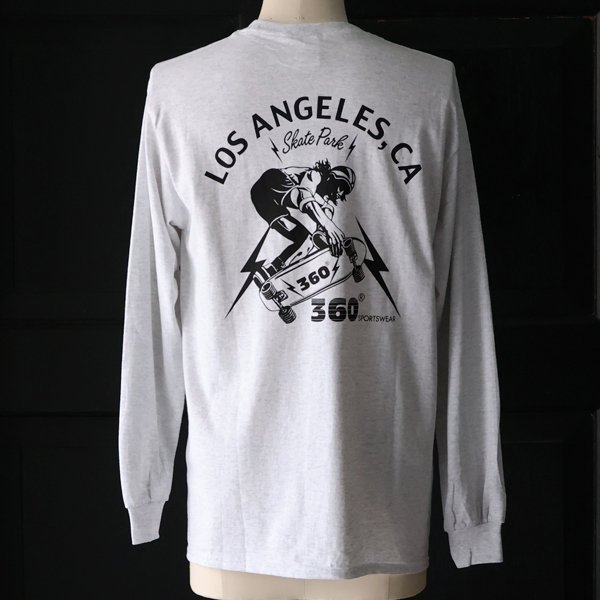 画像5: 【RE PRICE / 価格改定】360°SPORTS WEAR(スリーシックスティスポーツウェア)"LA" 6oz米綿丸胴L/S Tee/ Audience