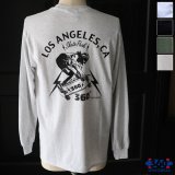 360°SPORTS WEAR（スリーシックスティスポーツウェア）"LA" 6oz米綿丸胴L/S Tee/ Audience