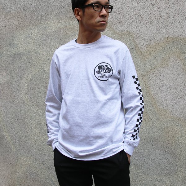 画像9: 【RE PRICE / 価格改定】360°SPORTS WEAR（スリーシックスティスポーツウェア）"CIRCLE" 6oz米綿丸胴L/S Tee/ Audience