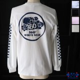 360°SPORTS WEAR（スリーシックスティスポーツウェア）"CIRCLE" 6oz米綿丸胴L/S Tee/ Audience