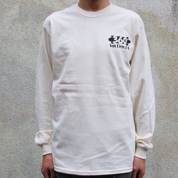 画像10: 【RE PRICE / 価格改定】360°SPORTS WEAR（スリーシックスティスポーツウェア）"TEXT" 6oz米綿丸胴L/S Tee/ Audience