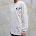 画像7: 360°SPORTS WEAR（スリーシックスティスポーツウェア）"TEXT" 6oz米綿丸胴L/S Tee/ Audience