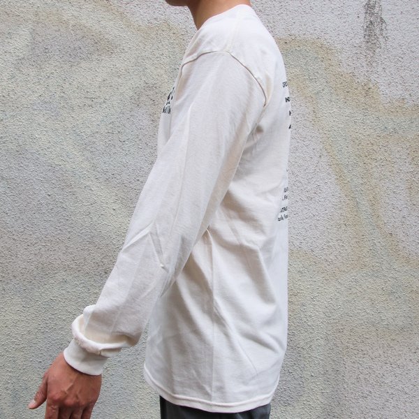 画像12: 【RE PRICE / 価格改定】360°SPORTS WEAR（スリーシックスティスポーツウェア）"TEXT" 6oz米綿丸胴L/S Tee/ Audience