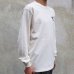 画像10: 360°SPORTS WEAR（スリーシックスティスポーツウェア）"TEXT" 6oz米綿丸胴L/S Tee/ Audience