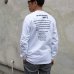 画像5: 360°SPORTS WEAR（スリーシックスティスポーツウェア）"TEXT" 6oz米綿丸胴L/S Tee/ Audience