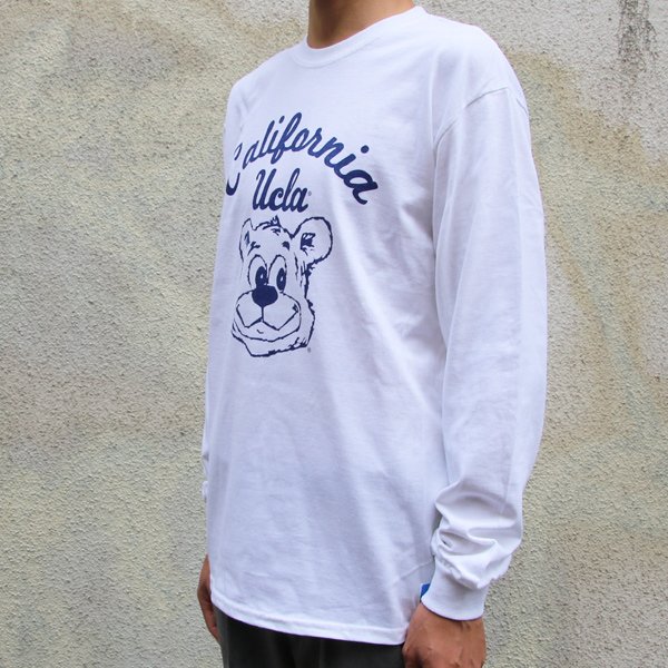 画像11: 【RE PRICE / 価格改定】UCLA"California BERA" 6oz米綿丸胴L/S Tee/ Audience