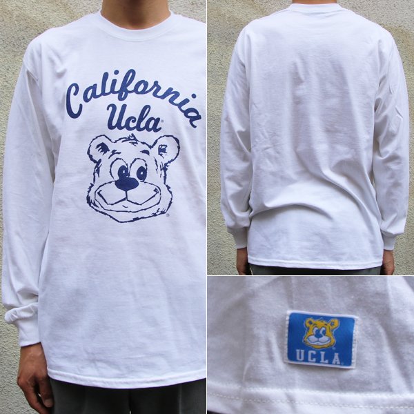 画像18: 【RE PRICE / 価格改定】UCLA"California BERA" 6oz米綿丸胴L/S Tee/ Audience