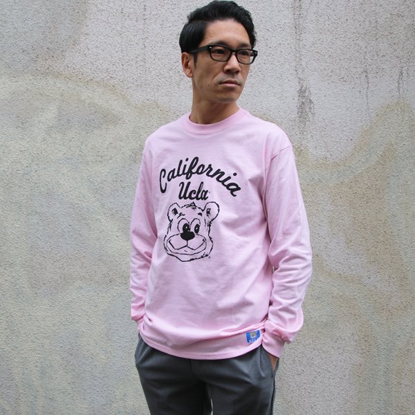 画像7: 【RE PRICE / 価格改定】UCLA"California BERA" 6oz米綿丸胴L/S Tee/ Audience
