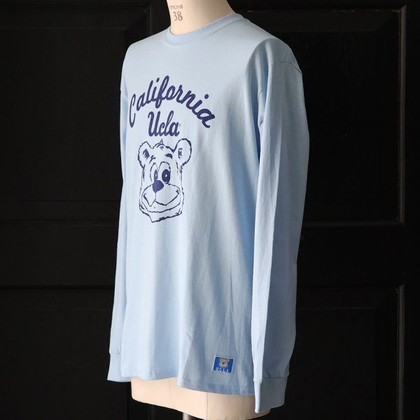 画像3: 【RE PRICE / 価格改定】UCLA"California BERA" 6oz米綿丸胴L/S Tee/ Audience