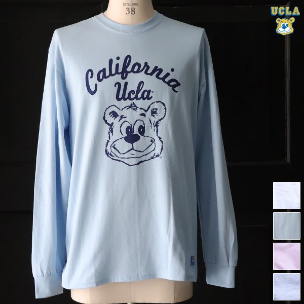 画像1: UCLA"California BERA" 6oz米綿丸胴L/S Tee/ Audience