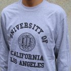 More photos1: UCLA"4段カレッジプリント" 6oz米綿丸胴L/S Tee/ Audience