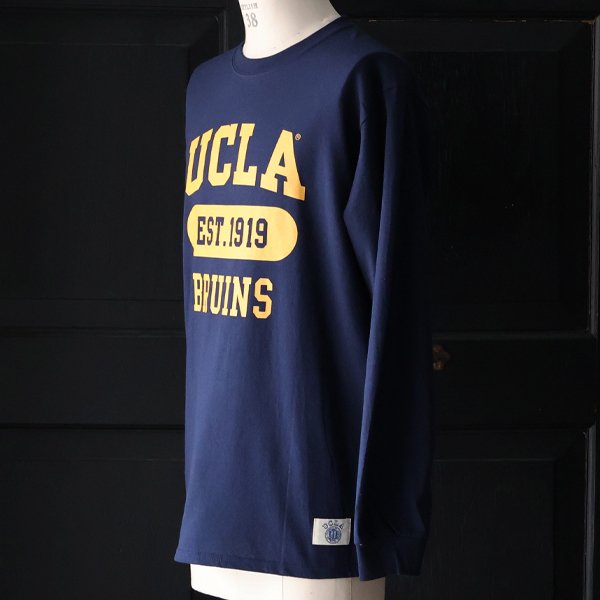 画像3: 【RE PRICE / 価格改定】UCLA"3段カレッジプリント" 6oz米綿丸胴L/S Tee/ Audience