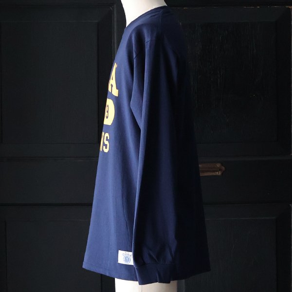 画像4: 【RE PRICE / 価格改定】UCLA"3段カレッジプリント" 6oz米綿丸胴L/S Tee/ Audience