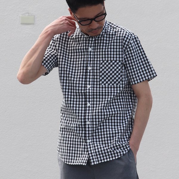 画像13: コーマタイプライターバンドカラーS/Sシャツ【MADE IN JAPAN】『日本製』/ Upscape Audience