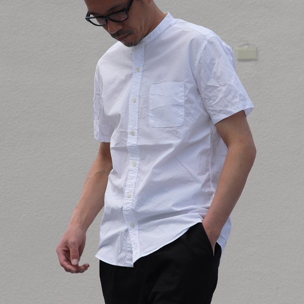 画像6: コーマタイプライターバンドカラーS/Sシャツ【MADE IN JAPAN】『日本製』/ Upscape Audience