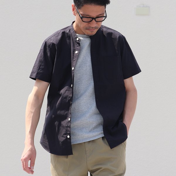 画像8: コーマタイプライターバンドカラーS/Sシャツ【MADE IN JAPAN】『日本製』/ Upscape Audience