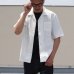 画像2: ソフトリネンコットンキャンバスオープンカラー ルーズフィットシャツ【MADE IN JAPAN】『日本製』/ Upscape Audience (2)