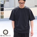 VORTEX8オンス（MVS天竺）Vガゼット フラップポケ付き ビッグTee【MADE IN JAPAN】『日本製』/ Upscape Audience