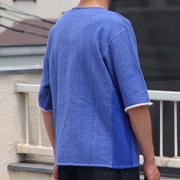 画像6: 30/10吊編裏毛 ガゼットカットオフ 半袖ビッグスウェットT【MADE IN TOKYO】『東京製』/ Upscape Audience