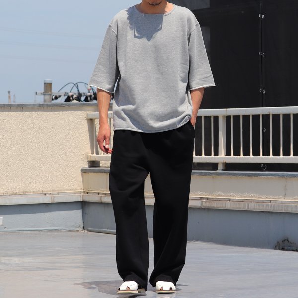 画像7: 30/10吊編裏毛 ガゼットカットオフ 半袖ビッグスウェットT【MADE IN TOKYO】『東京製』/ Upscape Audience