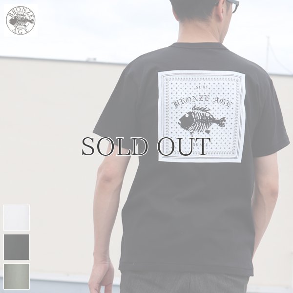 画像1: BRONZE AGE（ブロンズエイジ）"BACK SQUARE"プリントTEE/ Audience