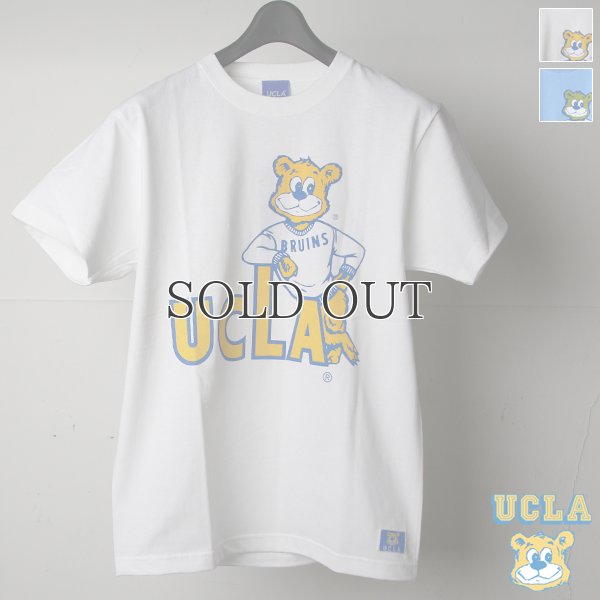 画像1: 6.2oz丸胴UCLA"UCLA BEAR"オールドプリントTEE / Audience