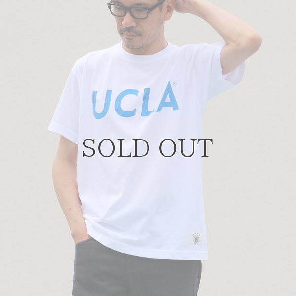 画像3: 6.2オンス丸胴BODY UCLA"UCLA SIMPLE LOGOオールドプリント"TEE / Audience