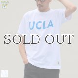 6.2オンス丸胴BODY UCLA"UCLA SIMPLE LOGOオールドプリント"TEE / Audience