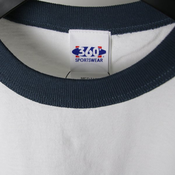 画像4: 【RE PRICE / 価格改定】360°SPORTS WEAR(スリーシックスティスポーツウェア) "360 LOGO" 6oz米綿丸胴リンガーS/S Tee/ Audience