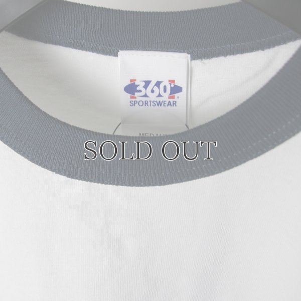 画像4: 360°SPORTS WEAR（スリーシックスティスポーツウェア） "360 LOGO" 6oz米綿丸胴リンガーS/S Tee/ Audience