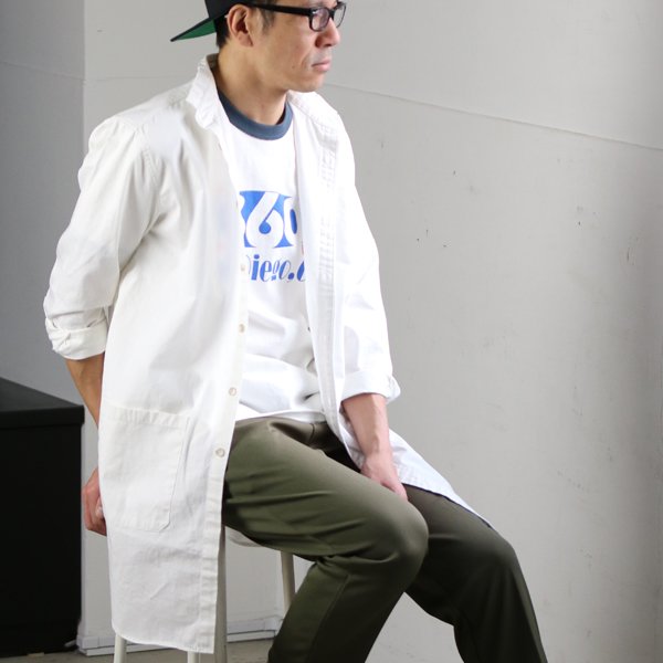 画像6: 【RE PRICE / 価格改定】360°SPORTS WEAR(スリーシックスティスポーツウェア) "360 LOGO" 6oz米綿丸胴リンガーS/S Tee/ Audience