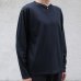 画像15: コーマ天竺コンチョ釦ヘンリーネック L/S Tee【MADE IN JAPAN】/ Upscape Audience