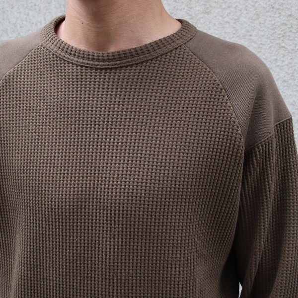 画像17: ビッグワッフル コマンドセーター【MADE IN JAPAN】『日本製』 / Upscape Audience