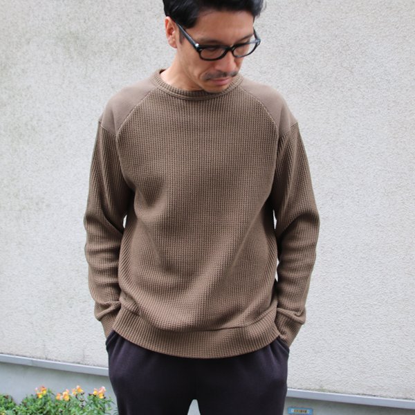 画像9: ビッグワッフル コマンドセーター【MADE IN JAPAN】『日本製』 / Upscape Audience