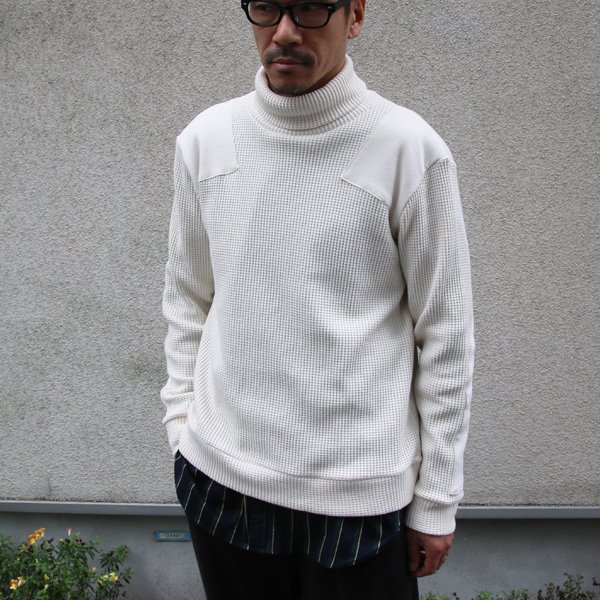 画像3: ビッグワッフル コマンドタートルネックセーター【MADE IN JAPAN】『日本製』 / Upscape Audience