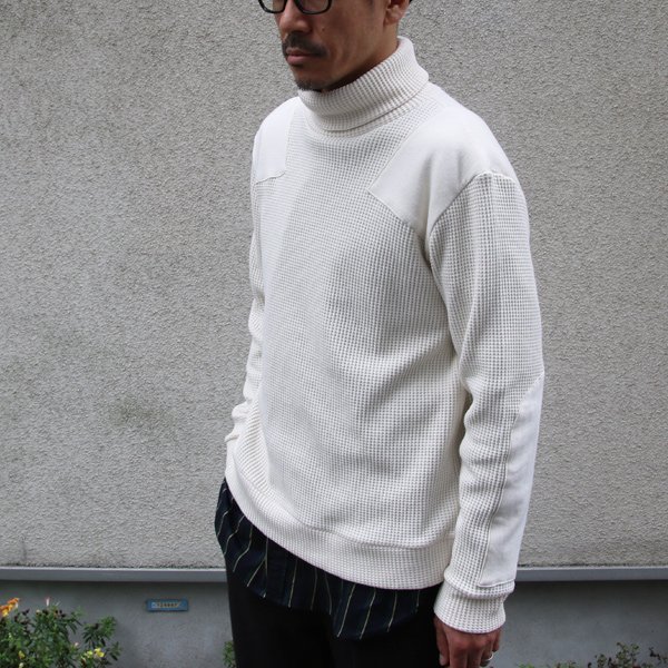画像4: ビッグワッフル コマンドタートルネックセーター【MADE IN JAPAN】『日本製』 / Upscape Audience