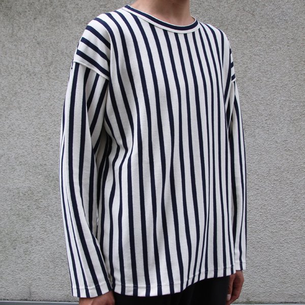 画像17: Basque10オンス（バスク天竺）ストライプ 長袖 Tee 【MADE IN JAPAN】『日本製』 / Upscape Audience