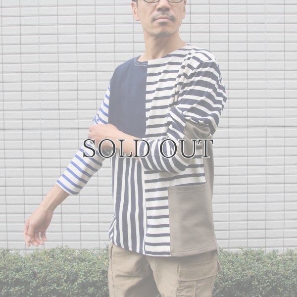 画像3: BSQ天竺 クレイジーボートネック L/S Tee　 【MADE IN JAPAN】『日本製』 / Upscape Audience