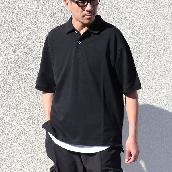 画像15: コットンシアサッカー天竺　ハーフスリーブ　ポロシャツ【MADE IN JAPAN】『日本製』 / Upscape Audience