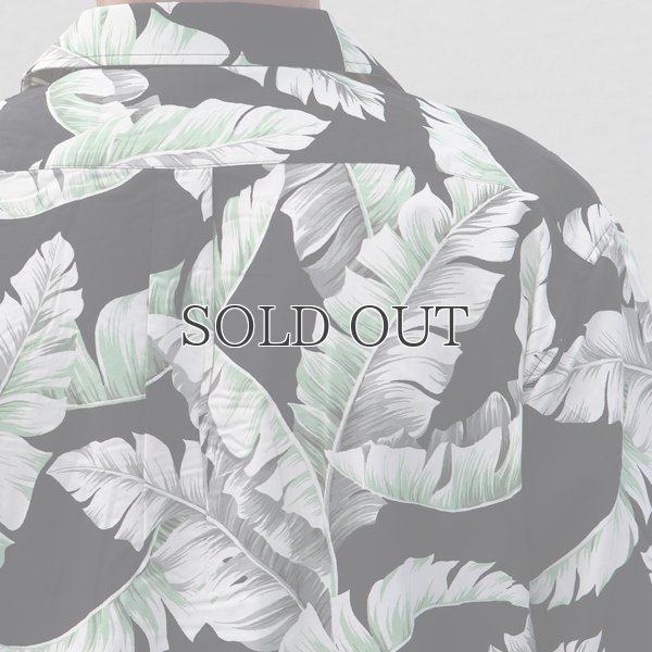 画像19: コットンレーヨン ヴィンテージHAWAII＆LEAVES柄  オープンカラー ハーフスリーブシャツ【MADE IN JAPAN】『日本製』/ Upscape Audience