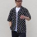 画像11: コットンレーヨン BIG DOT柄  オープンカラー ハーフスリーブシャツ【MADE IN JAPAN】『日本製』/ Upscape Audience