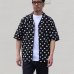 画像9: コットンレーヨン BIG DOT柄  オープンカラー ハーフスリーブシャツ【MADE IN JAPAN】『日本製』/ Upscape Audience
