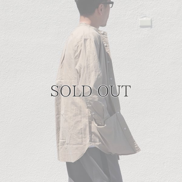 画像8: ミラクルコットンダンガリー  バンドカラーツール ポケシャツ『日本製』Upscape Audience